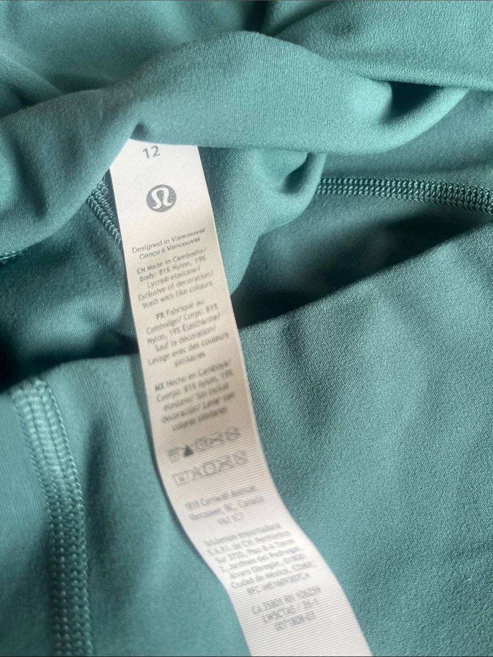lululemon athletica Teal Align 25” High-Rise Leggings